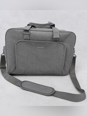 BAGSMART Gray Travel Duffel Weekender Carry-On Laptop Overnight Bag Like New
